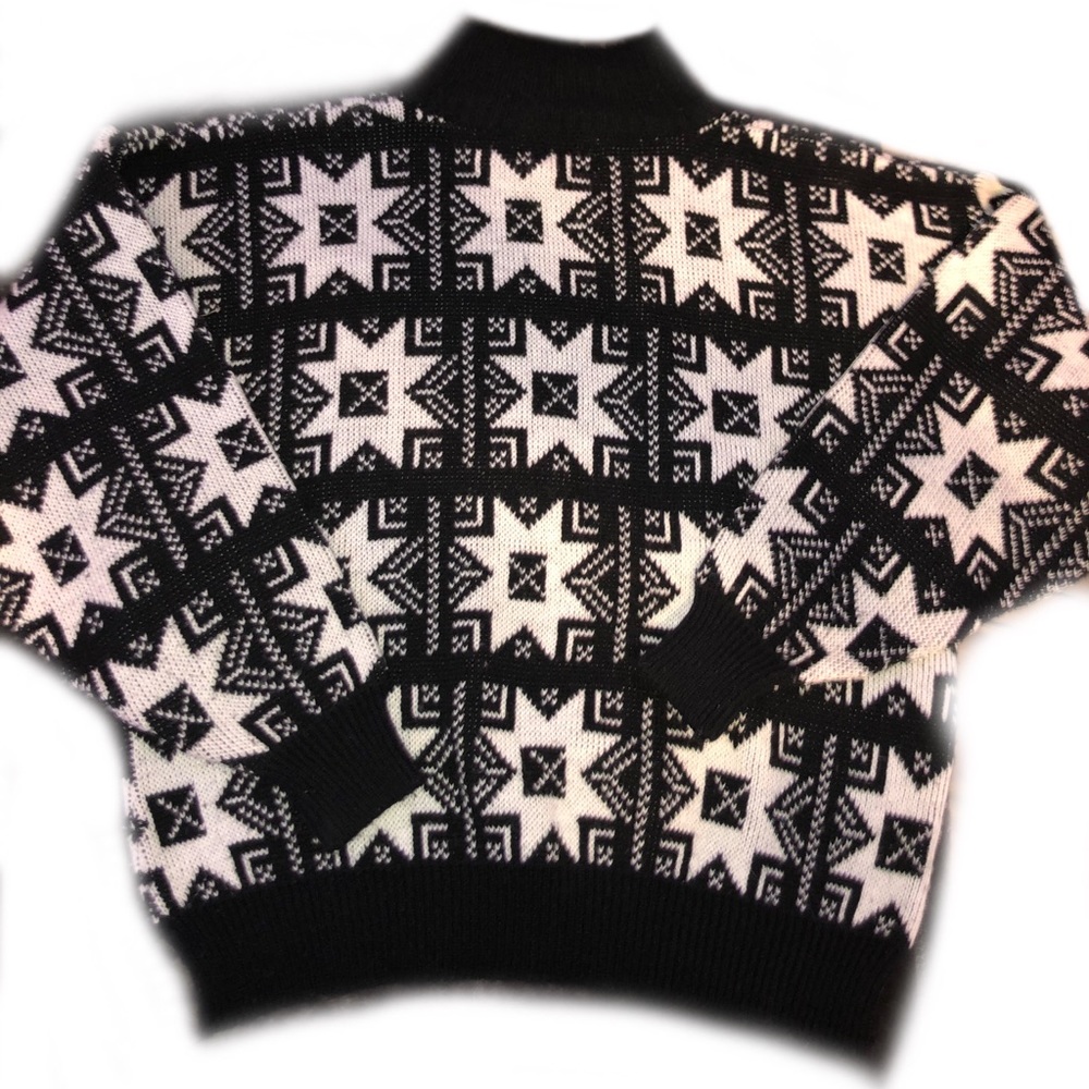 Black & White Sweater